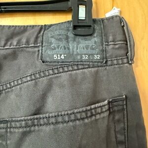 Levi's 514 Charcoal Jeans